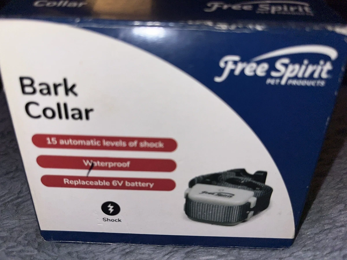How to use free spirit bark collar cheap