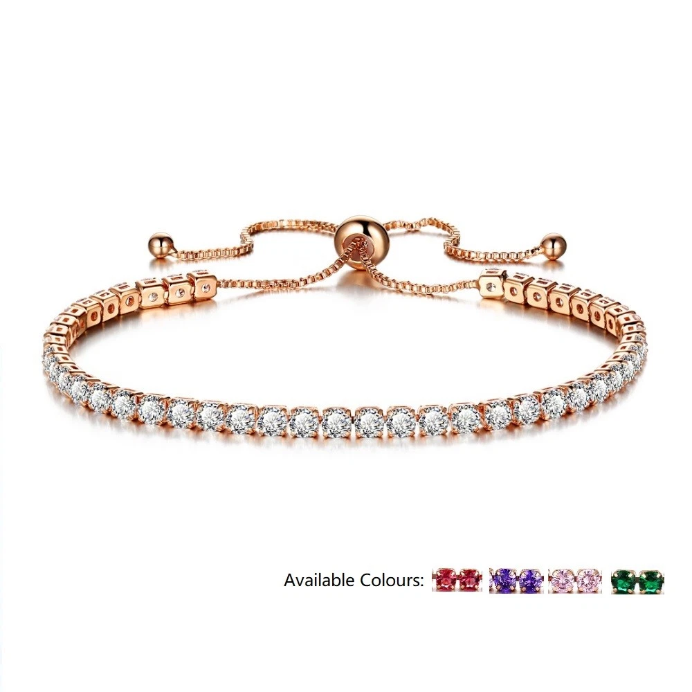 Bridesmaid rose shop gold bracelet