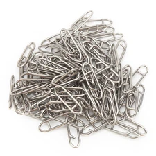100Pcs Fishing Power Clips Link Stainless Steel Fast Change Speed Clips CH