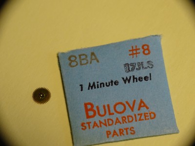 Roue De Centre Pour Mouvement Montre Bulova 11AC - Pignon Et Roue - Neuf Sans Boîte