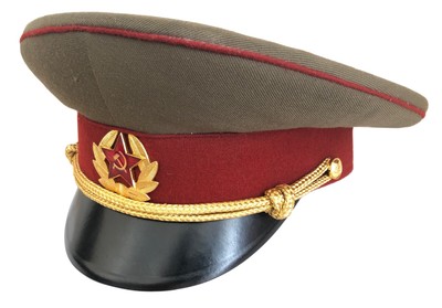soviet peaked cap
