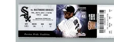 Baltimore Orioles vs Chicago White Sox 7/4/2013 Full Ticket