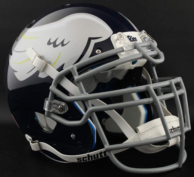 *CUSTOM* RICE OWLS NCAA Schutt XP Authentic GAMEDAY Football Helmet eBay