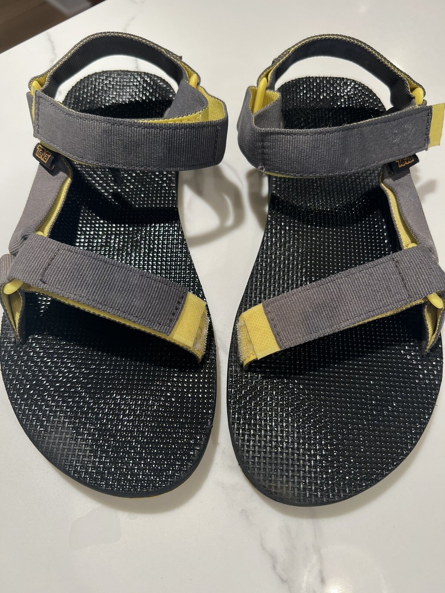 Teva Men\'s Gray and Yellow Sandals TEVA MEN main image 2