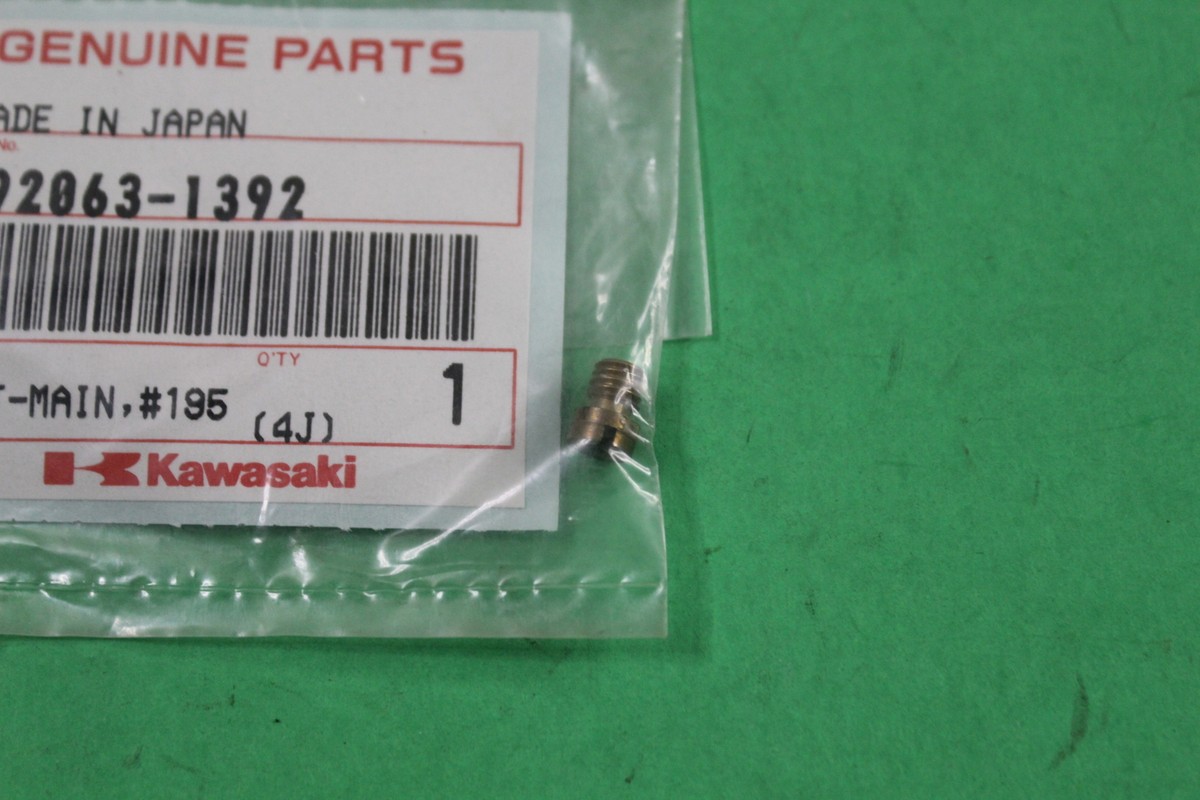 ジェットシン‼️ NOS Kawasaki OEM Main Jet #195 1993-95 ZX750 1994-97 ZX900 92063