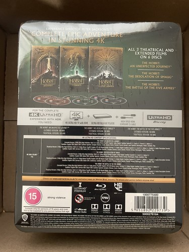 The Hobbit & The Lord of the Rings Trilogies (4K Limited Steeelbook Editions) - Picture 7 of 10
