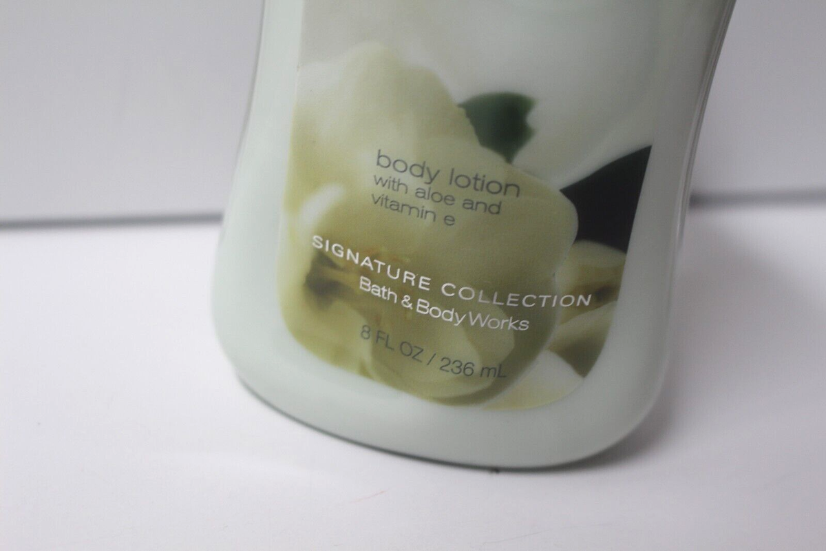 Set of 2 Bath and Body Works Cotton Blossom Lotion and Body