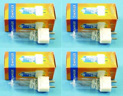 4x OMNILUX Lampada Alogena 230v 300w Gy-9,5 Per Riflettore Raylight NUOVO
