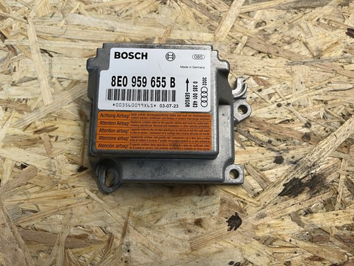 Audi A4 B6 8E Bosch Airbagsteuergerät 8E0959655B Airbag Steuergerät