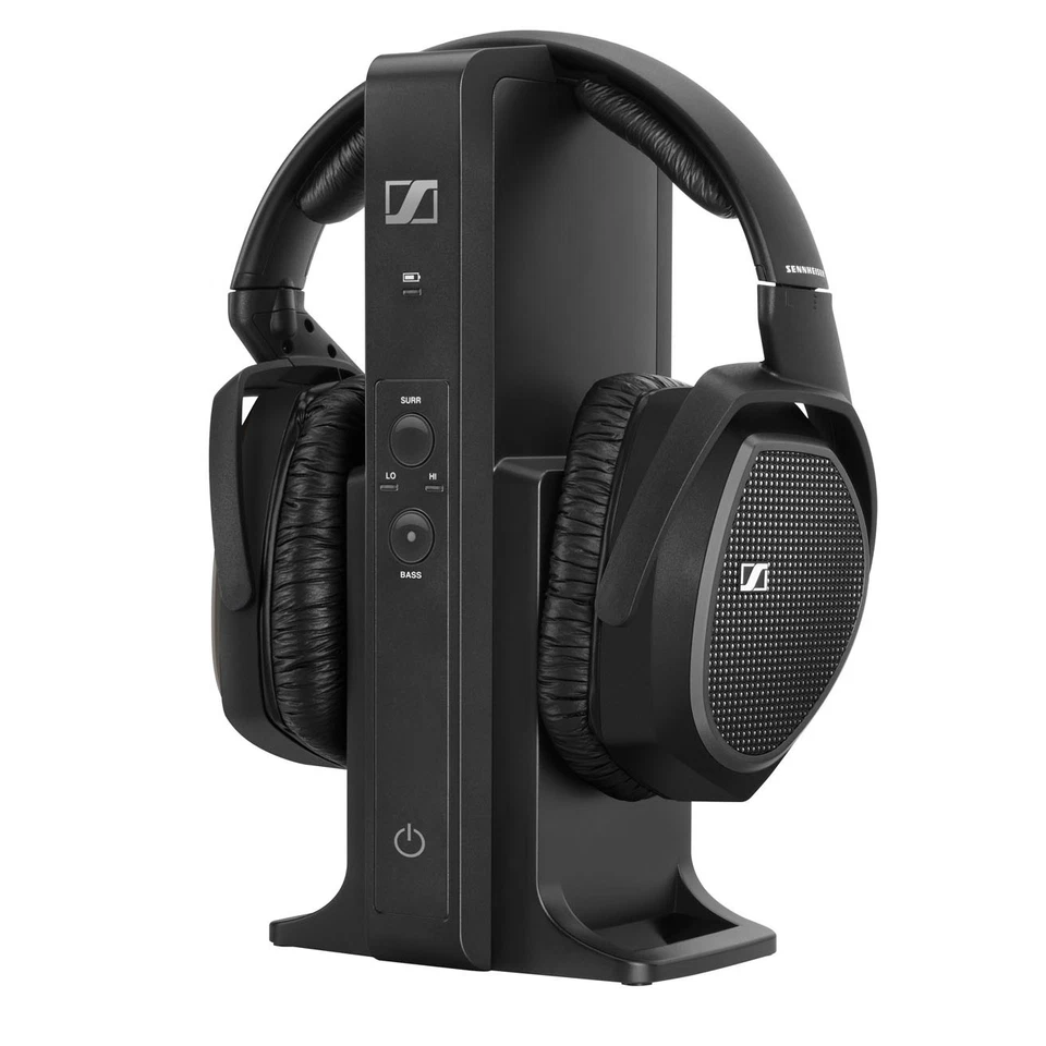 Sennheiser RS 175-U RF Wireless Headphones, Black