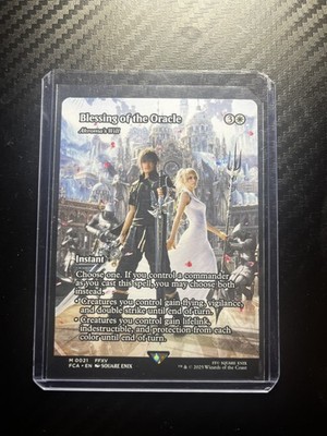 Magic: The Gathering Blessing of the Oracle Instant FFXV Final Fantasy White