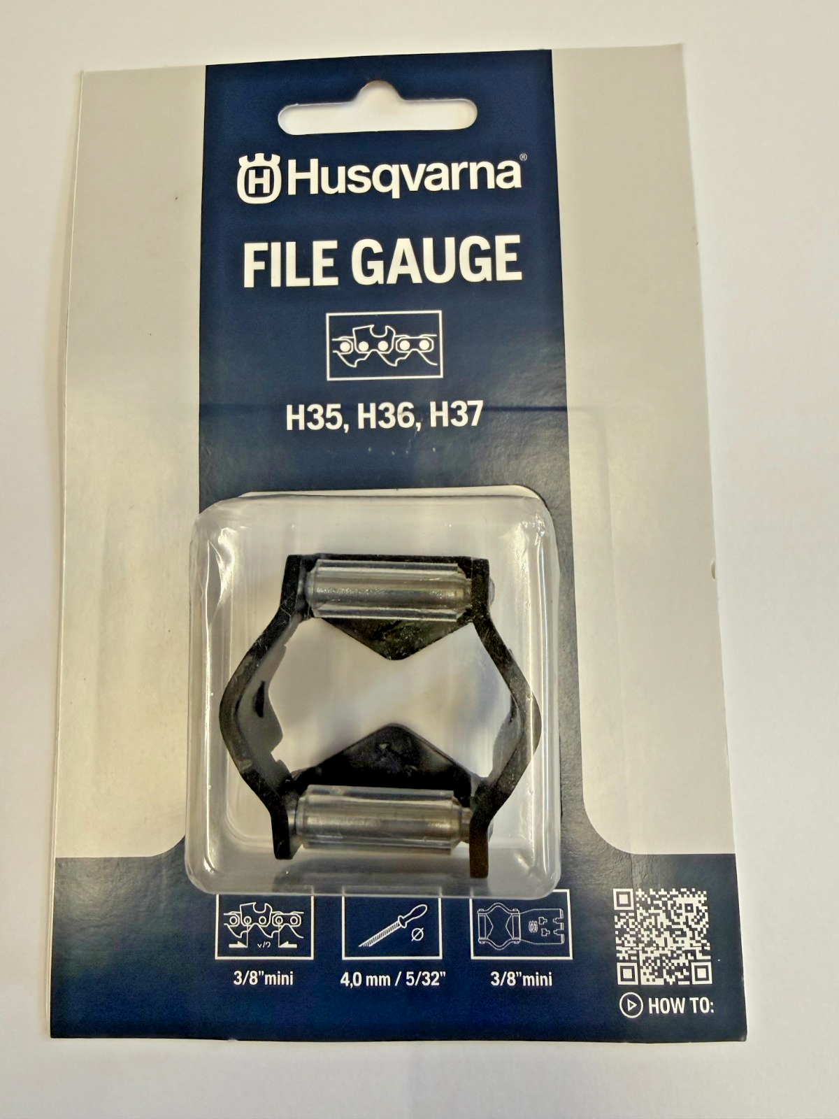 Husqvarna File Gauge 4mm 3/8 Mini for H35 H36 H37 Chainsaw Chain