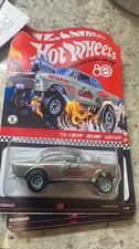 hot wheels 55 chevy bel air gasser zamac