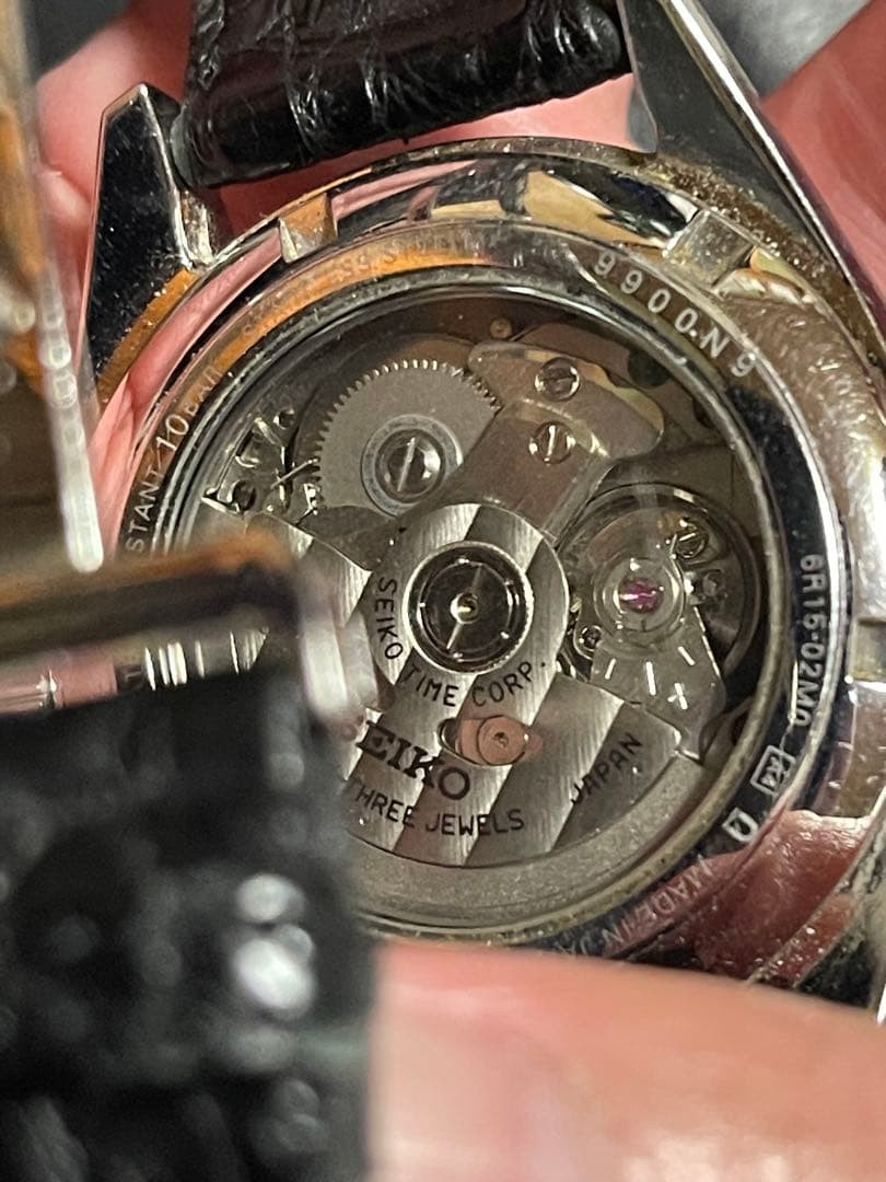 SEIKO Presage Manual Wind 6R15 with Box and Extra Strap image 3