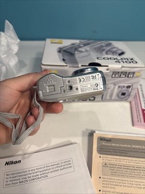Buy Nikon COOLPIX 4100 4.0MP Digital Camera - Silver online | eBay