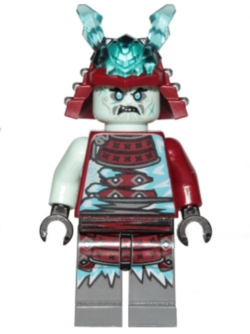 LEGO® Minifig njo0549 - Blizzard Samurai - Ninja Helmet with Trans-Light - Bild 1 von 1