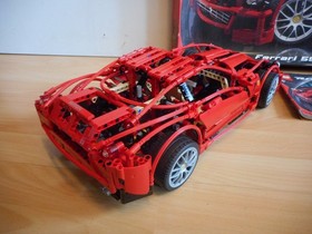 LEGO Racers Ferrari 599 GTB Fiorano on 1:10 with Box (Lego No: 8145)