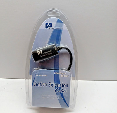Cp Technologies Cp-ue-4000 Extension Cable 16ft USB 2.0 New In Sealed Package