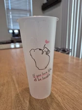 Bobazing Cute Bear Design Plastic Cup