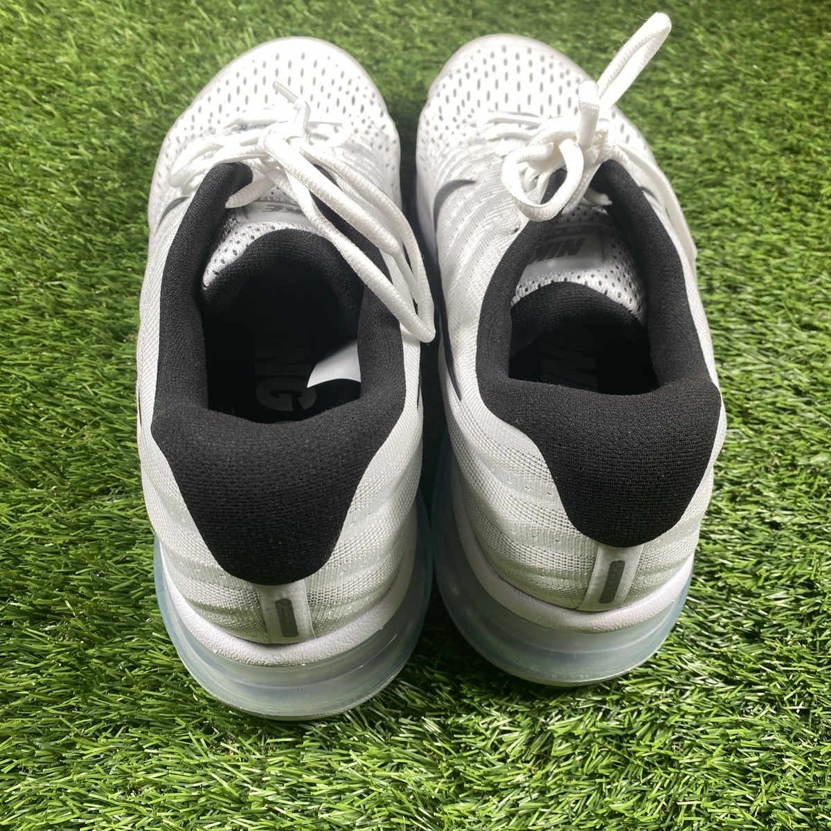 Nike Air Max 2017 White Pure Platinum Silver Sneakers 849559 