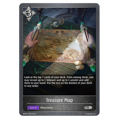 Shadowverse Evolve - Alterchaotica - Treasure Map - BP08-113EN