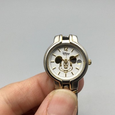 Disney Time Works Mickey Mouse Watch Womens 23mm Two Tone  display picture 1