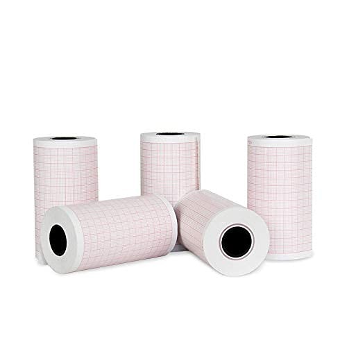 10 Rolls Premium ECG Paper EKG for 3 Channel Machine, Fits white - Afbeelding 6 van 6