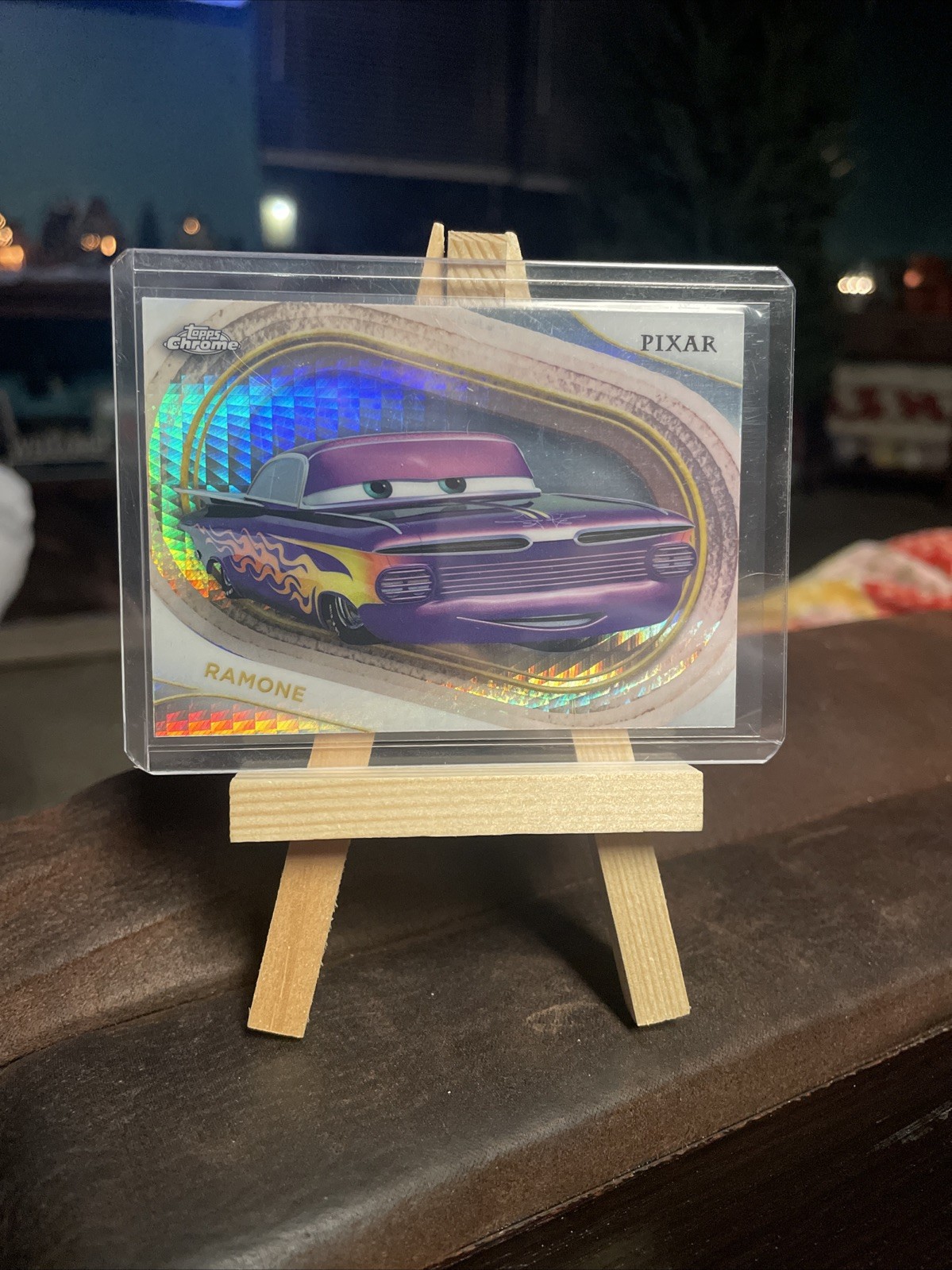 2025 Topps Chrome Disney Pixar Ramon’s Refractor 