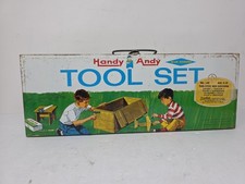 Blue Diamond Handy Andy Vintage 1953 Tool Set with Metal Case BOX ONLY
