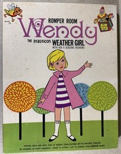 Vintage Romper Room WENDY PLASTICON WEATHER GIRL Dress Up Kit 6212R Complete