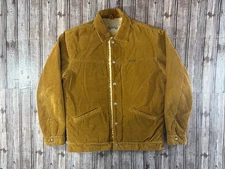 The Guilty Parties Wacko Maria Corduroy Duca Visconti Corduroy Jacket sz M Brown