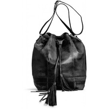 Wolle Kreativ! muud Marina Ledertasche schwar...