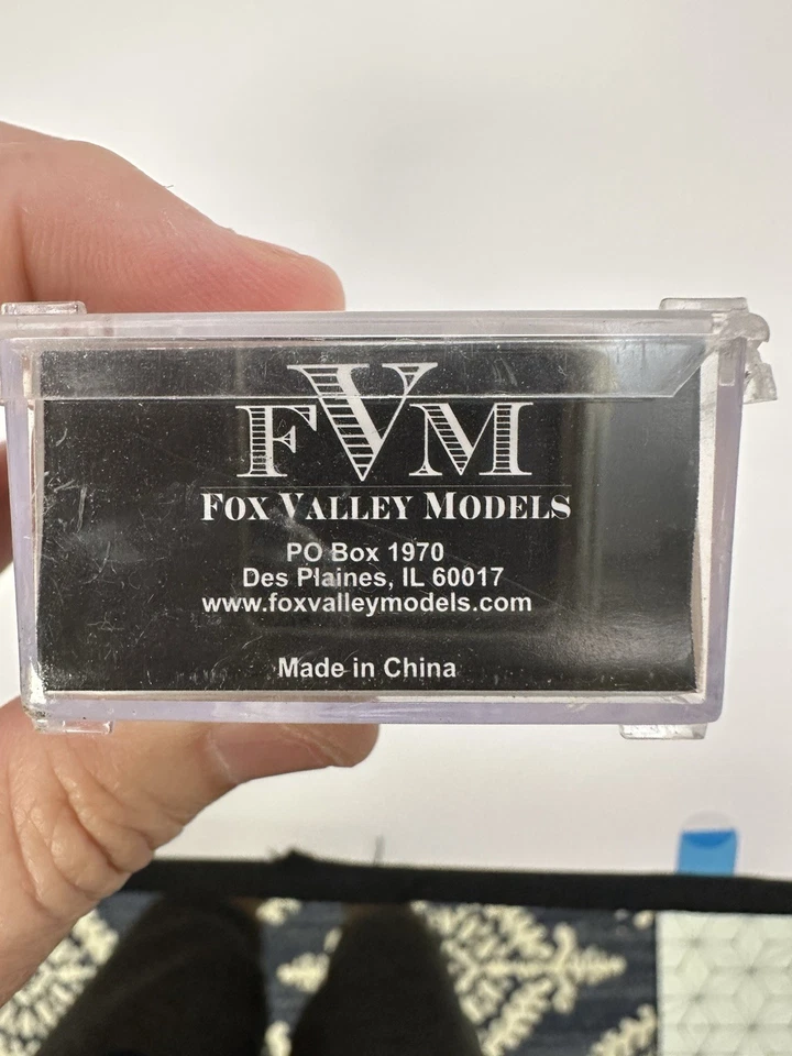 Fox Valley modelo # 8101-1 Apalachicola Northern 50 vagón de carga # 5603 escala N Foto 3 de 4