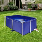 Modern Blue Aquarium Fish Water Tank Ornamental Swimming Pool Koi Breeding Pond