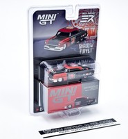 "Lincoln Capri Hot Rod 1954 \"Shadow Puppet\" - Mini Gt 1:64"