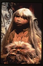 The Dark Crystal 1982 Kira holding Fizzgig Vintage Duplicate 35mm Transparency 