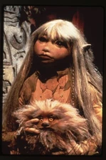 The Dark Crystal 1982 Kira holding Fizzgig Vintage Duplicate 35mm Transparency 