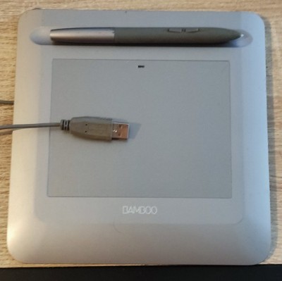 Wacom Bamboo One Grafiktablett, Modell CTF-430/S, Top Zustand.  