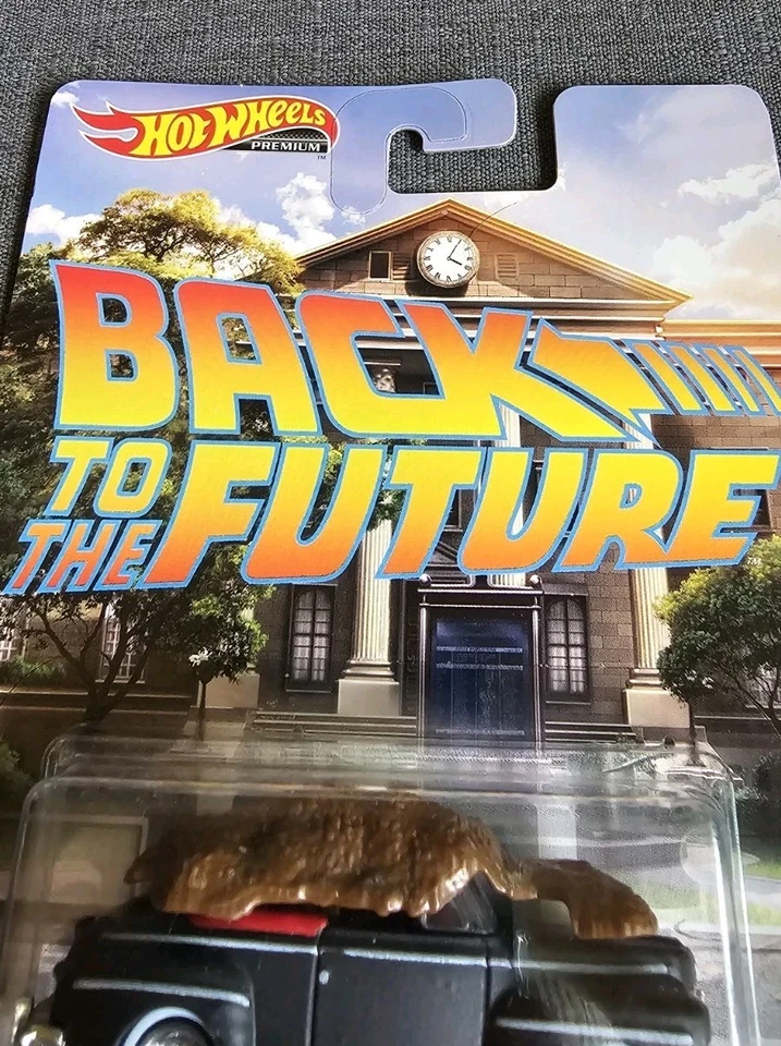 Hot Wheels Black Back To The Future Ford Super De Luxe Biff Poop Premium - Image 3 of 4