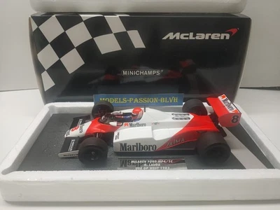 McLaren MP4/1C Lauda USA GP 1983 1/18 Minichamps - Photo 1/4