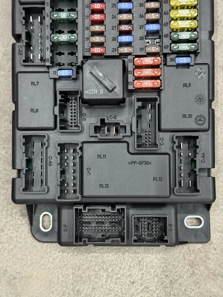 07-13 Mini Cooper BCM Body Control Module Fuse Box Relay 61.35 3456851-01 OEM - Image 3 of 4