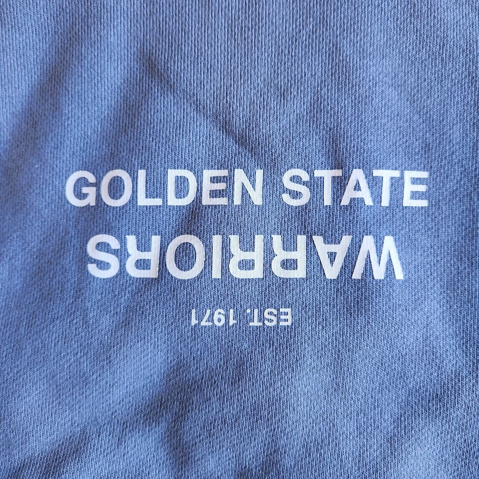 Sudadera con capucha suéter Golden State Warriors Nike Air Jordan 2XL lado de la cancha Foto 3 de 4