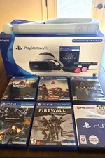 PS4 VR Gaming Bundle Complete Set All Accessories. 6 Games. READ DESCRIPTION 