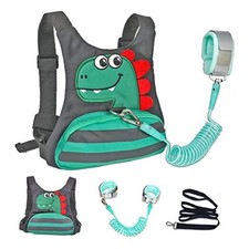 Toddler Leash for Kids-Baby Child Harness with Anti Lost Wrist Link for Black