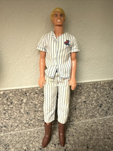 Ken Mattel Doll 1968 Hong Kong With Fashion Favorites Outfit (1978) VINTAGE USED