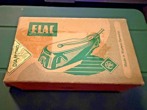 Original Elac STS210 STS-210 Cartridge in Headshell