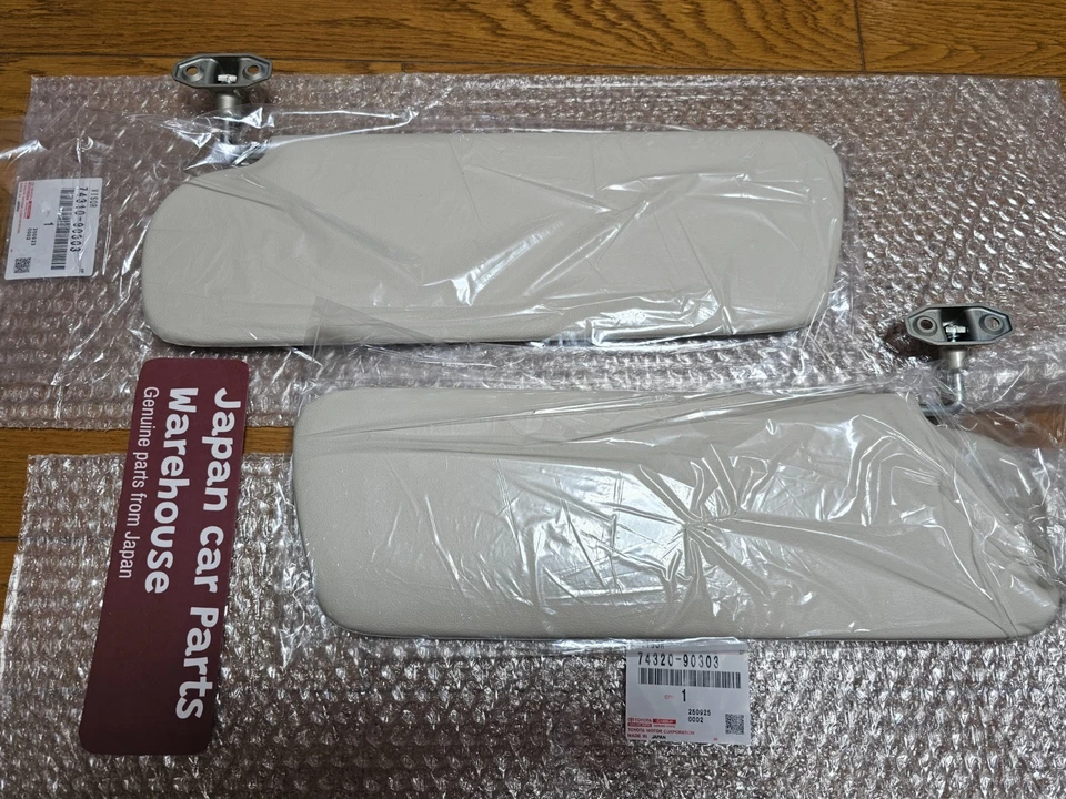 Genuine TOYOTA OEM Land Cruiser 69-86 Sun Shade Visor Set Foto 2 de 4