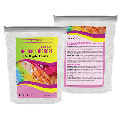 Sodium Carbonate (Soda Ash) 99.95% Purity: Tie Dye Enhancer 5lb