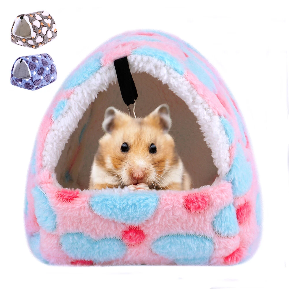 Small Animal House Hamster Guinea Pig Squirrel Bed Winter Warm Sleeping Nest Mat