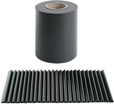 PVC Sichtschutz Streifen Zaunblende Folie Doppelstabmatten Zaun Rolle 35m x 19cm